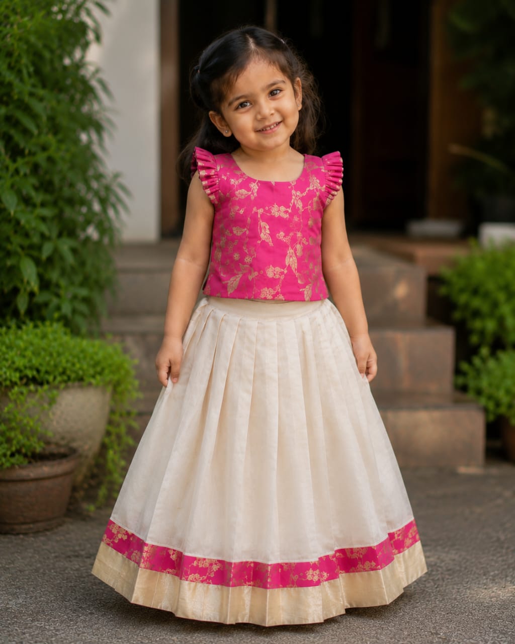 Pattu Pavada  Design 2