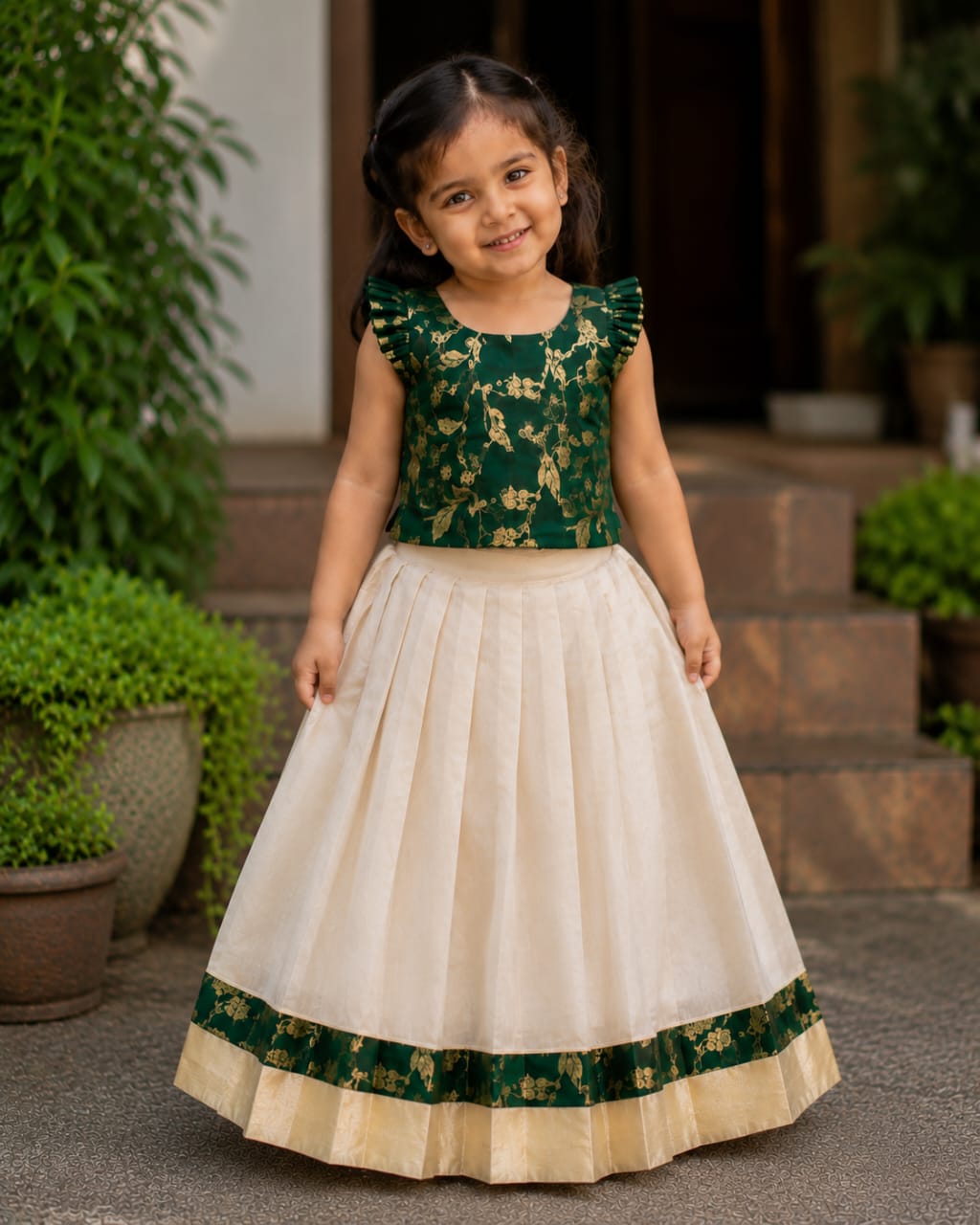 Pattu Pavada  Design 3