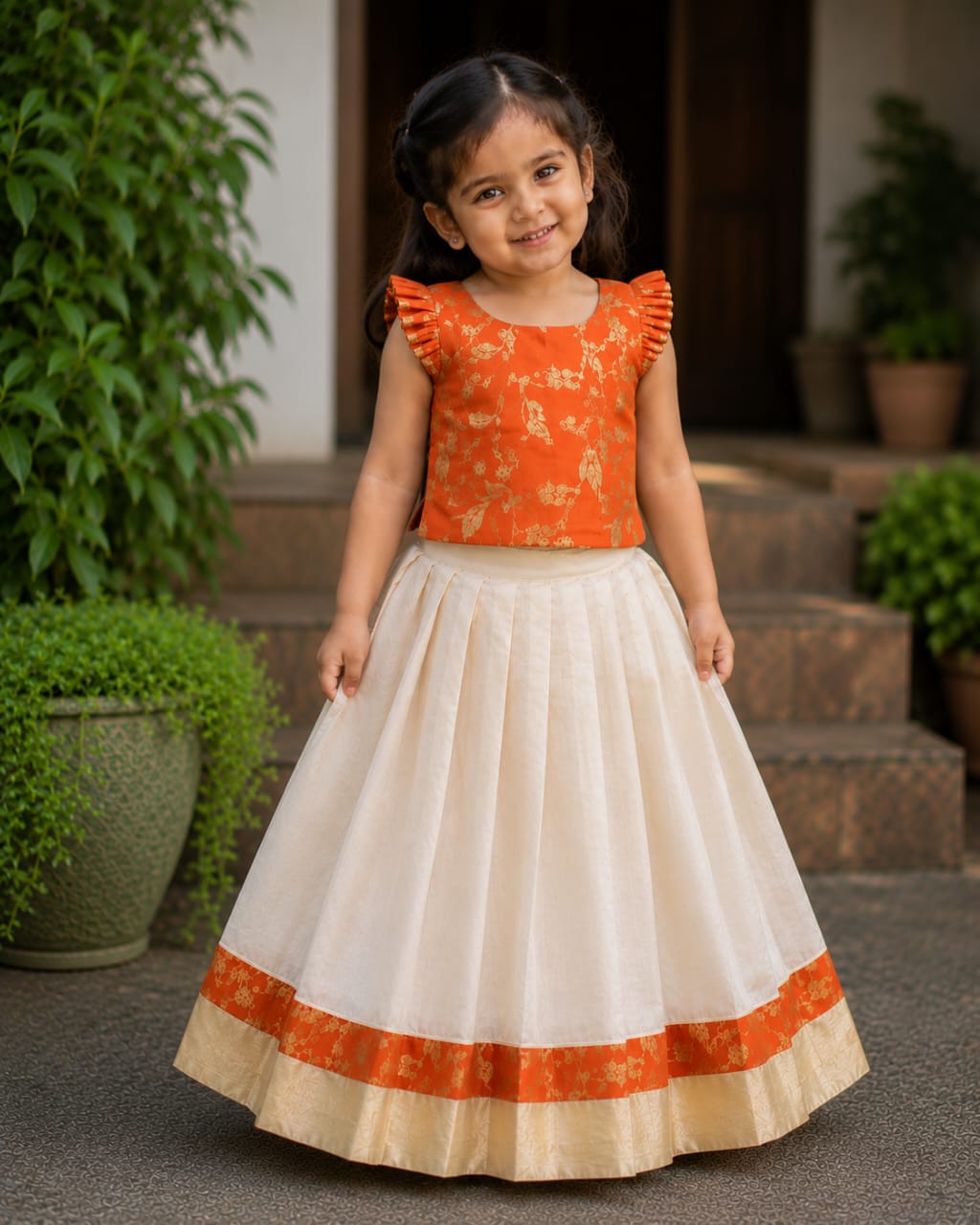 Pattu Pavada  Design 5