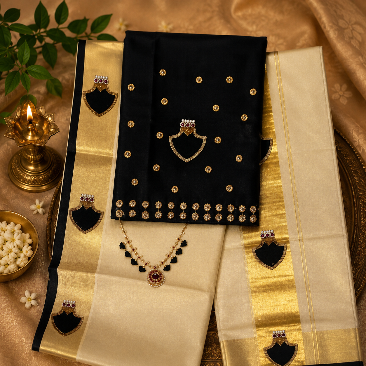 Handworked Set Mund Design 6
