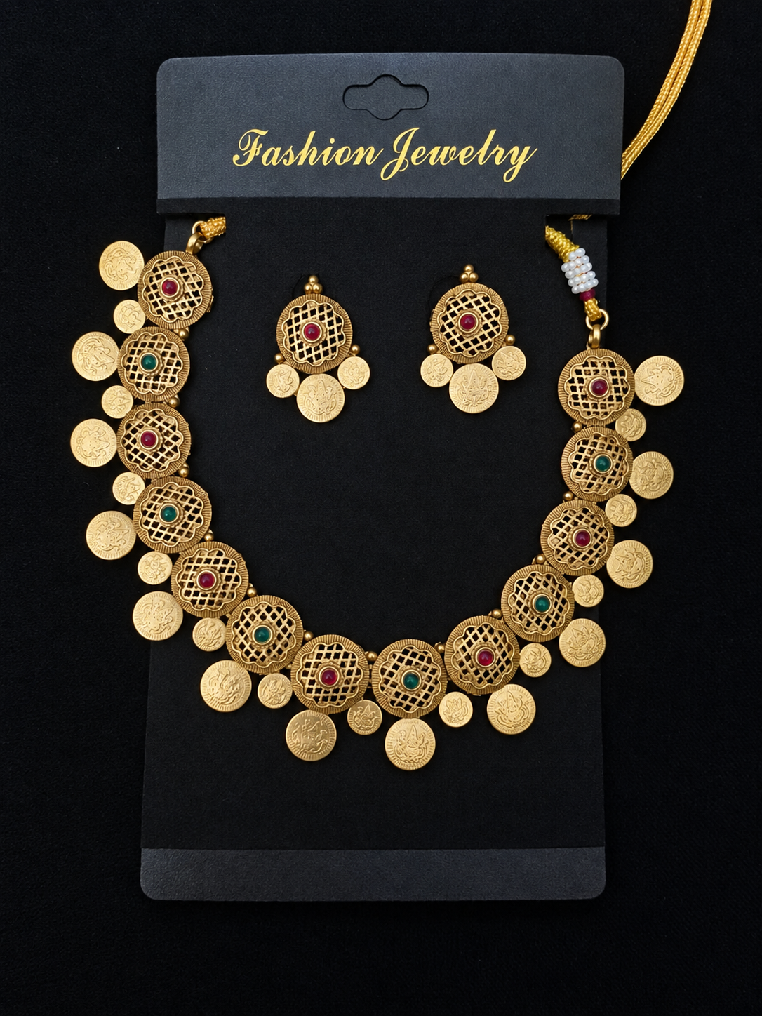 Matte Finish Necklace Set 