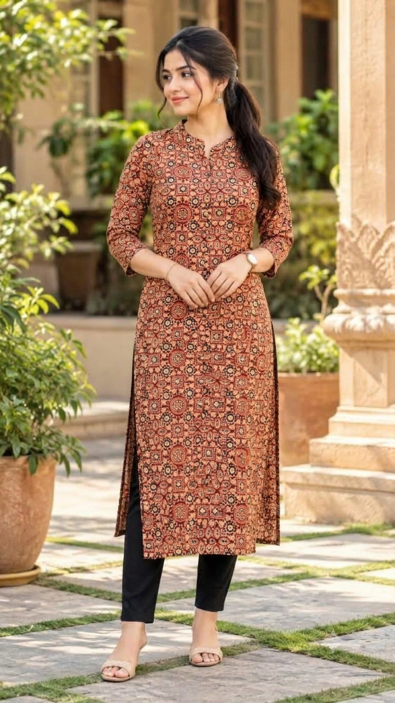 Kalamkari Kurthi